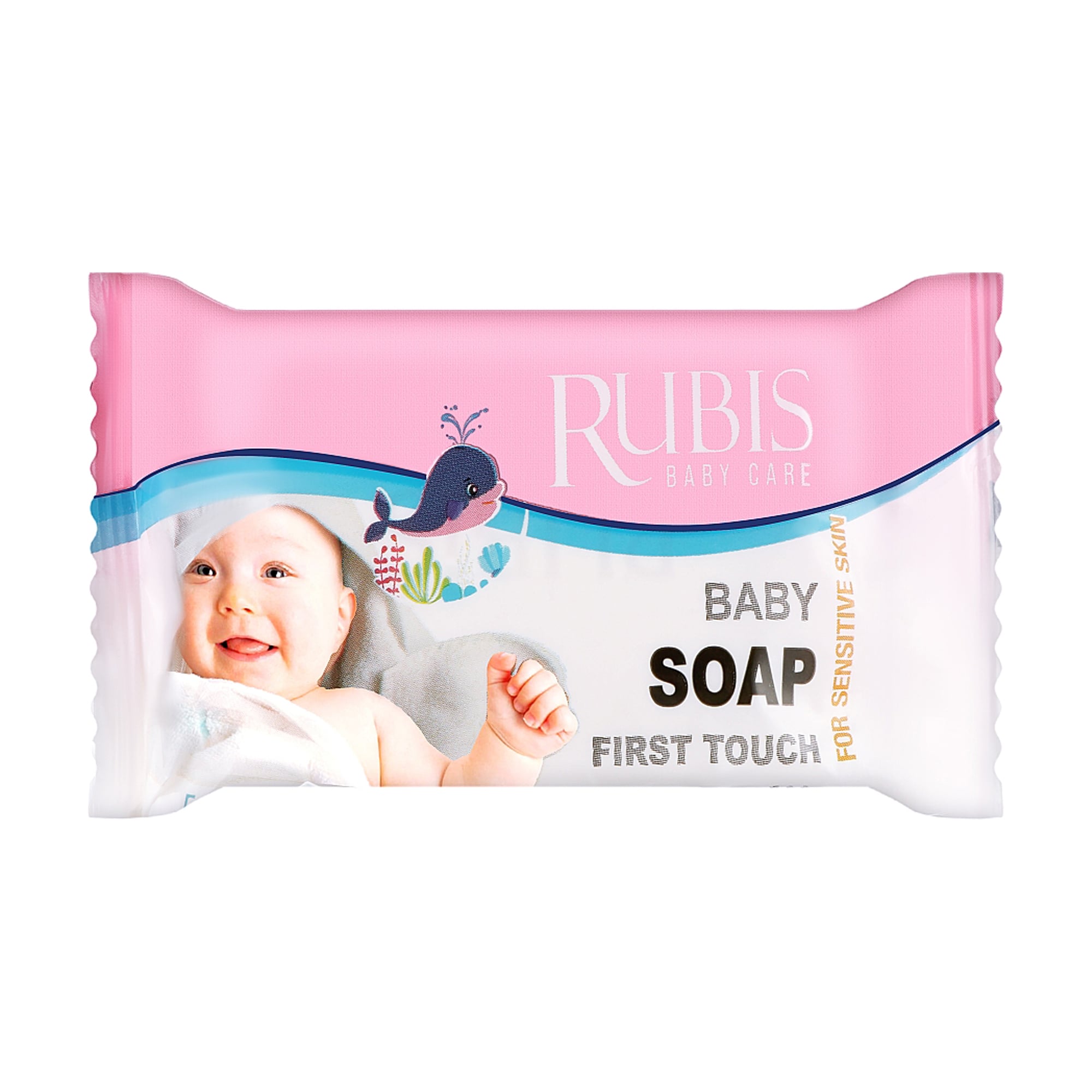 Дитяче мило Rubis Care First Touch Baby Soap For Sensitive Skin Перший дотик, 100 г